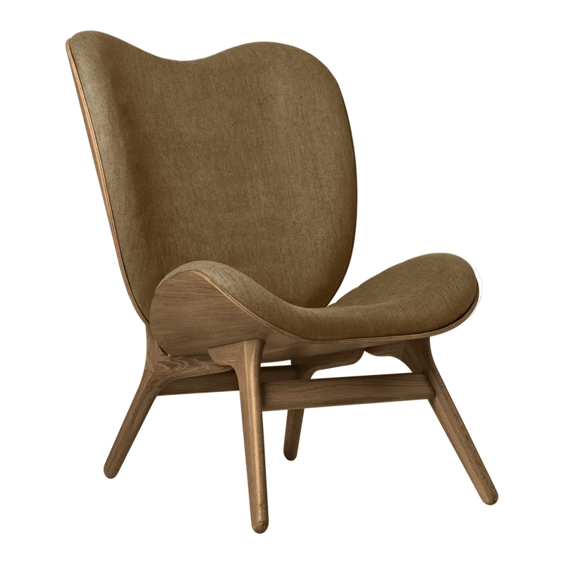 A Conversation Piece | loungestol, høj by UMAGE in Dark Oak, Sugar Brown – product photo