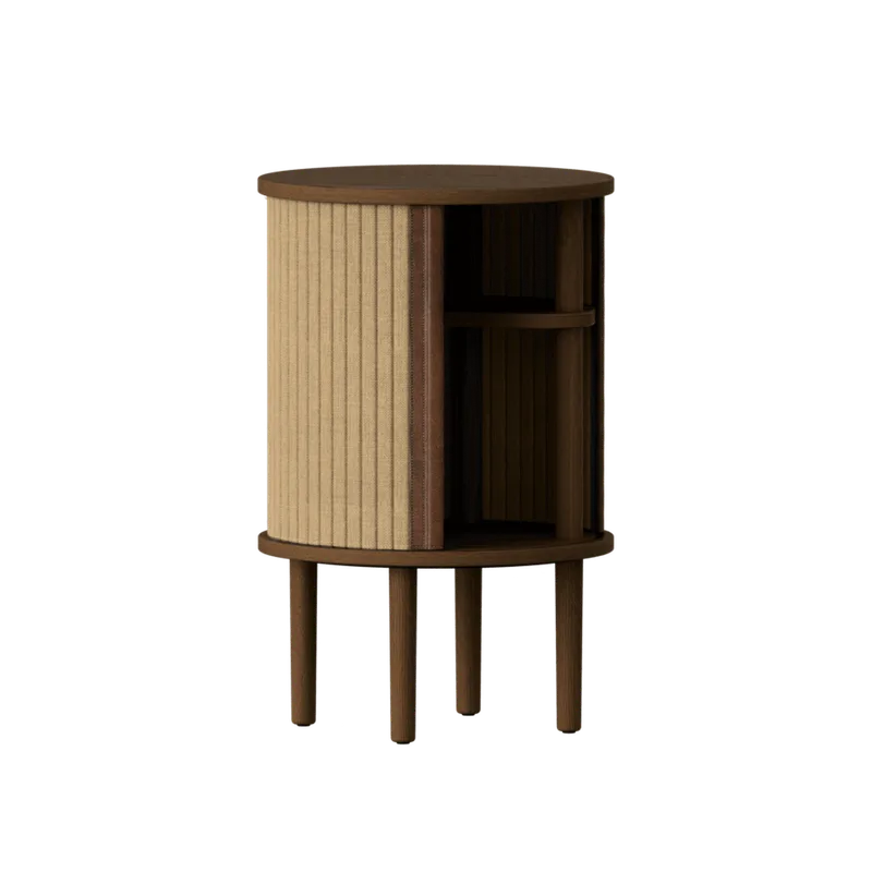 Audacious | sidebord van UMAGE in Dark Oak, Sugar Brown – productfoto