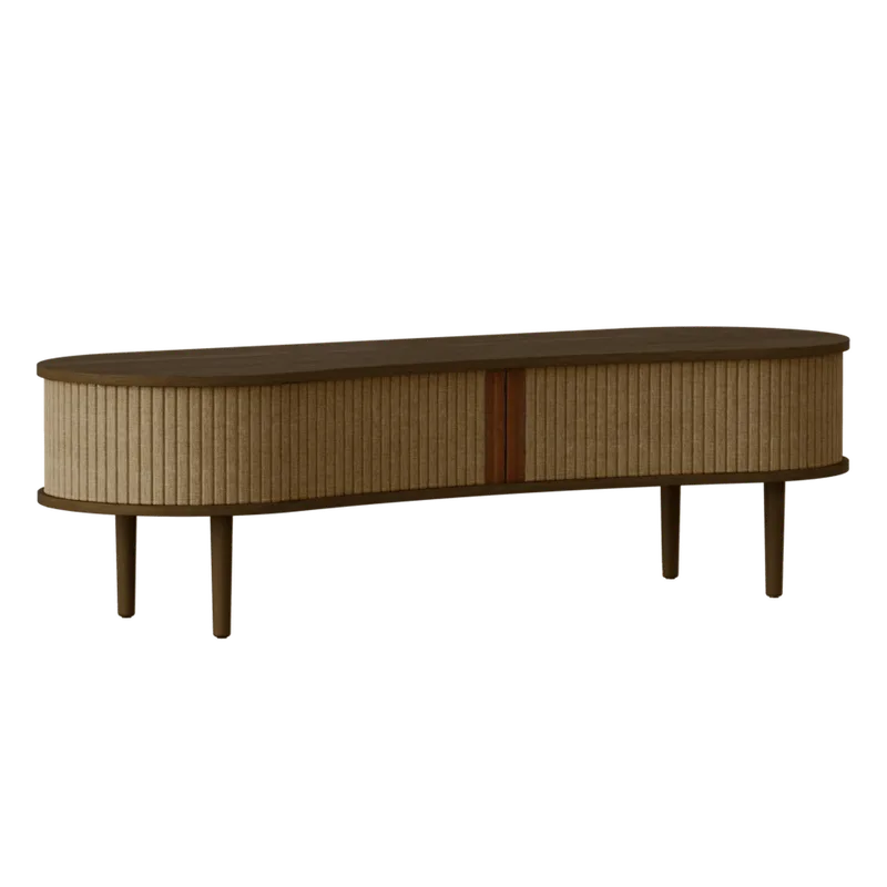 Audacious | TV bænk by UMAGE in Dark Oak, Sugar Brown – product photo