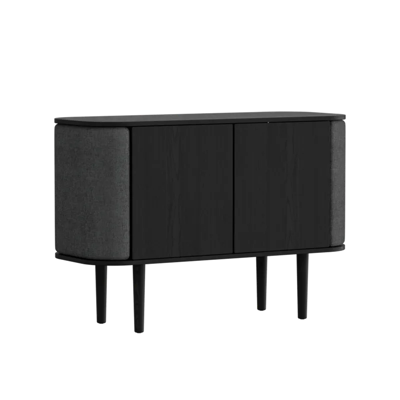 Treasures | 2-dørs skab by UMAGE in Black Oak, Shadow – product photo