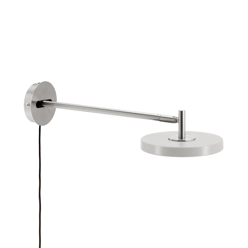 Asteria Long | wall lamp by UMAGE in Steel, Nuance Mist, Not Hardwired – product photo
