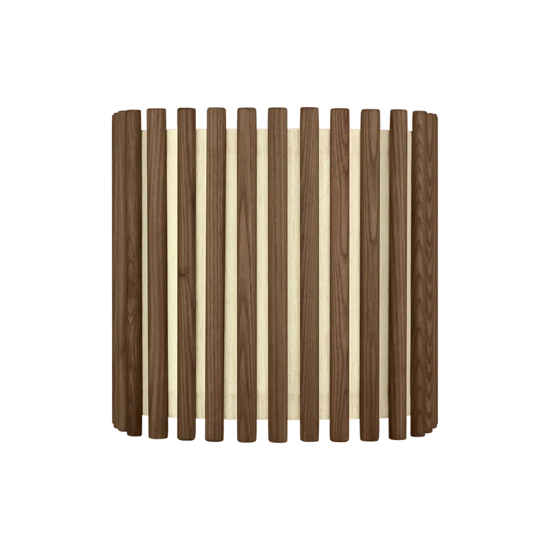 Komorebi | lampeskærm, square van UMAGE in Dark Oak, Medium – productfoto