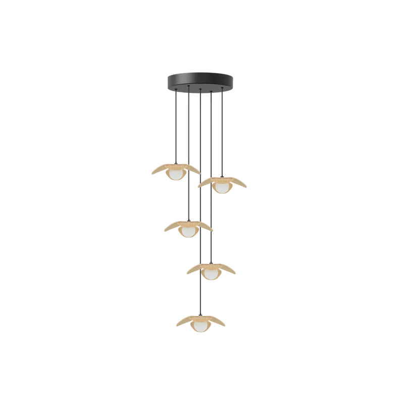 Forget Me Not cluster 5 | lampesæt de UMAGE en Oak, Mini – photo du produit