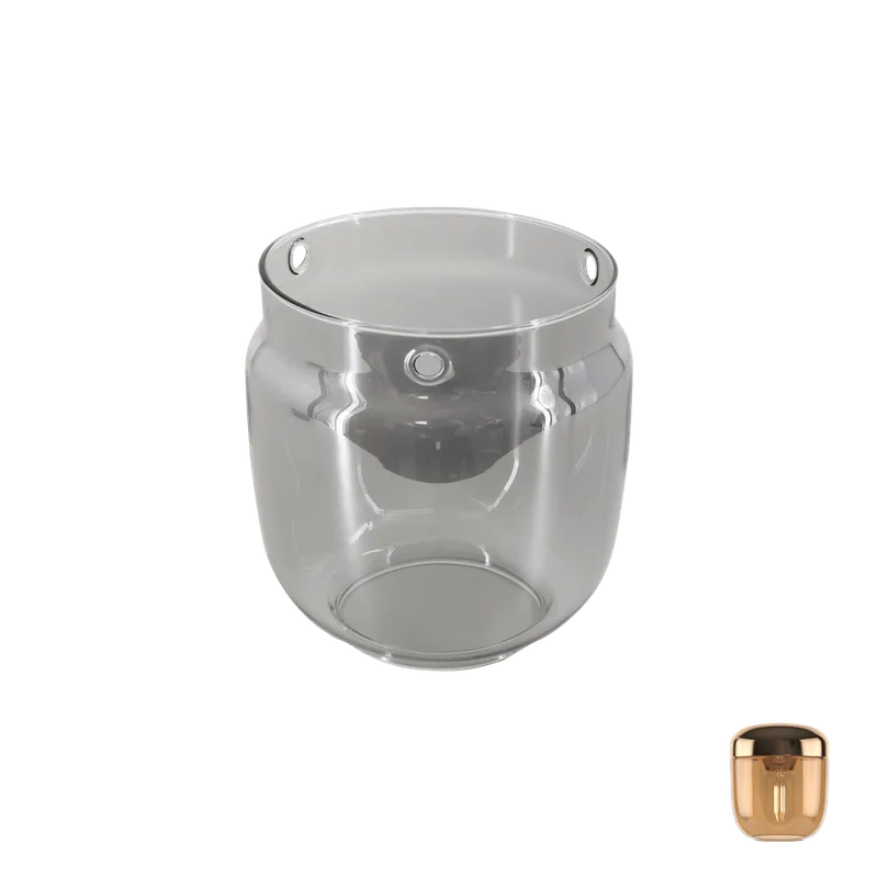 Acorn Glass | reservedel by UMAGE in Amber Brass – product photo 2 of 2