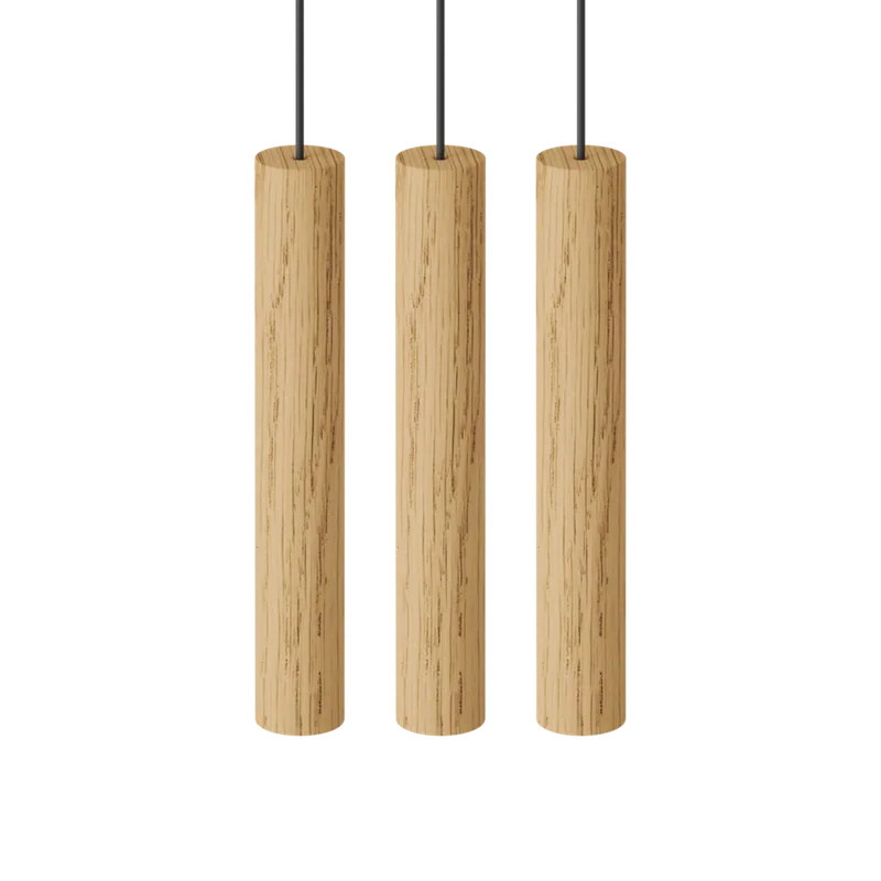 Chimes Cluster 3 | pendellampe de UMAGE en Oak – photo du produit