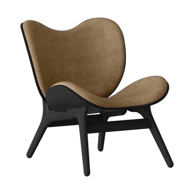 A Conversation Piece | loungestol, lav de UMAGE en Black Oak, Sugar Brown – photo du produit