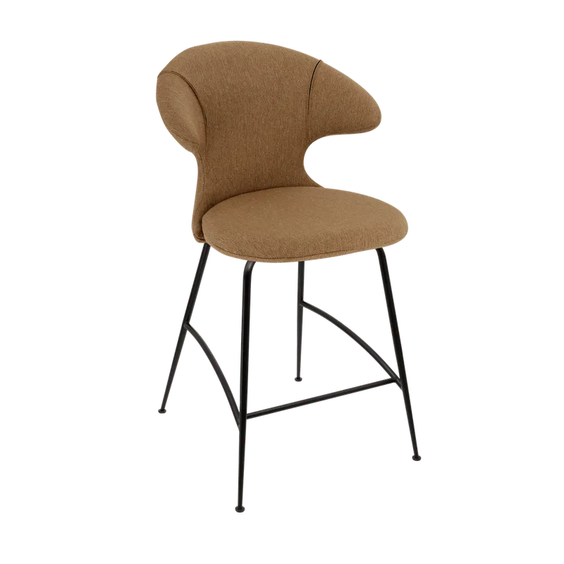 Time Flies | counterstol by UMAGE in Sugar Brown, Black – product photo
