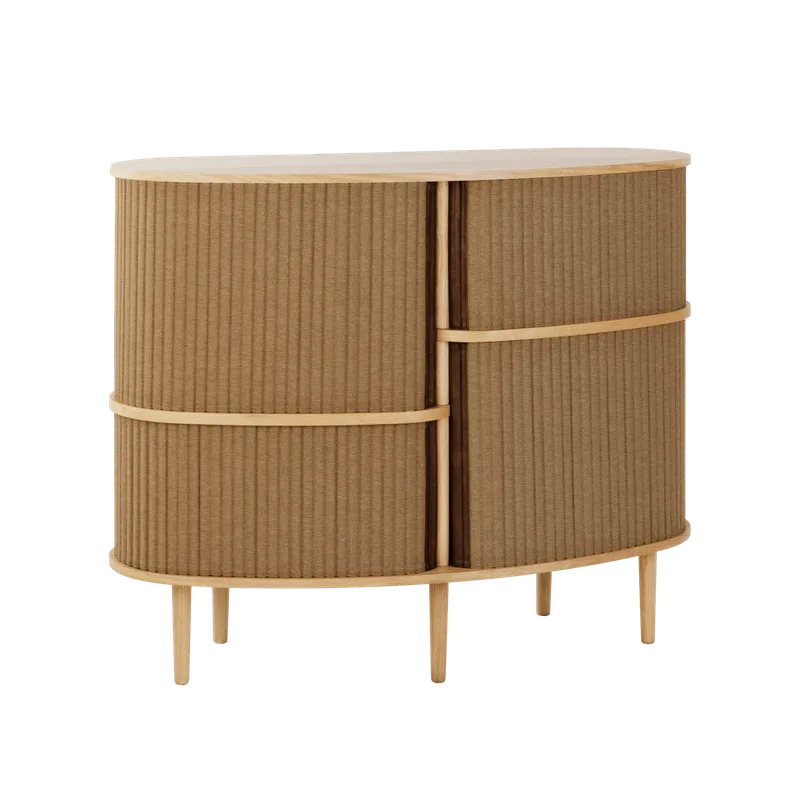 Audacious | highboard von UMAGE in Oak, Sugar Brown – Produktfoto