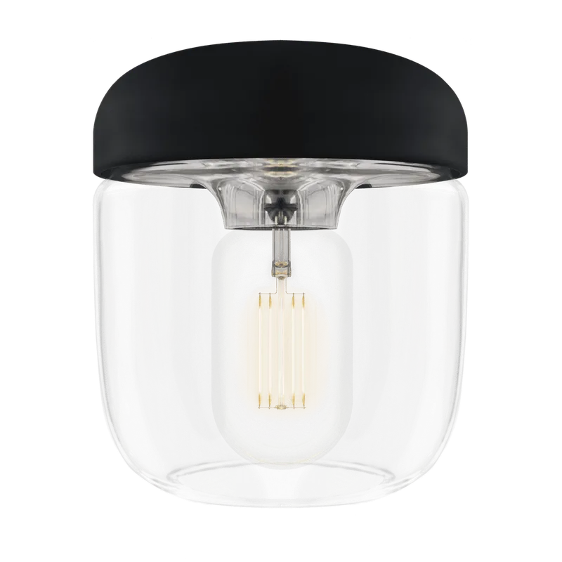 Acorn | lampeskærm von UMAGE in Black/Polished steel – Produktfoto