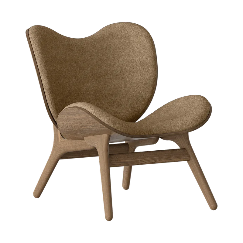 A Conversation Piece | loungestol, lav de UMAGE en Dark Oak, Sugar Brown – photo du produit