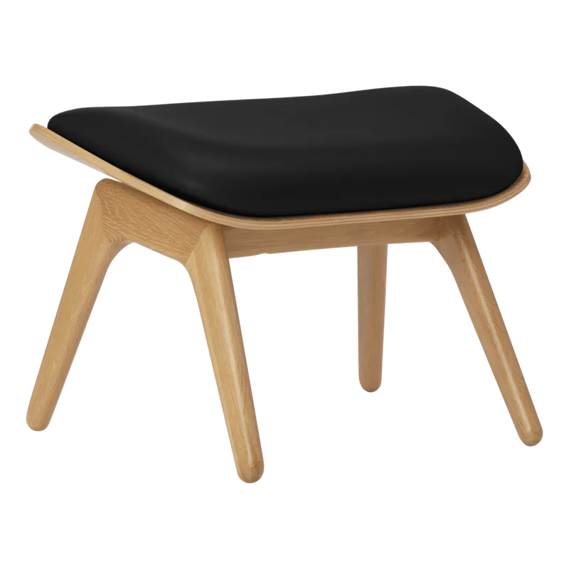 The Reader | ottoman by UMAGE in Oak, Black – product photo