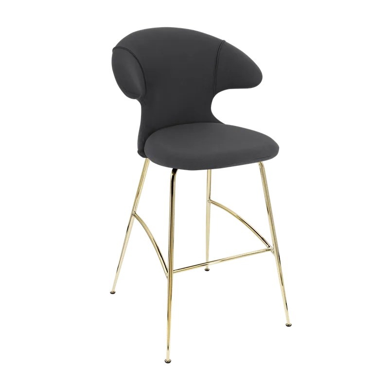 Time Flies | barstol by UMAGE in Shadow, Brass – product photo
