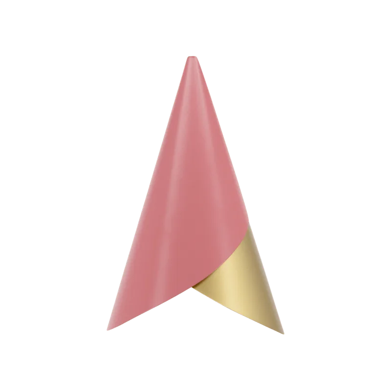 Cornet | lampeskærm by UMAGE in Nuance Rose/Brass – product photo