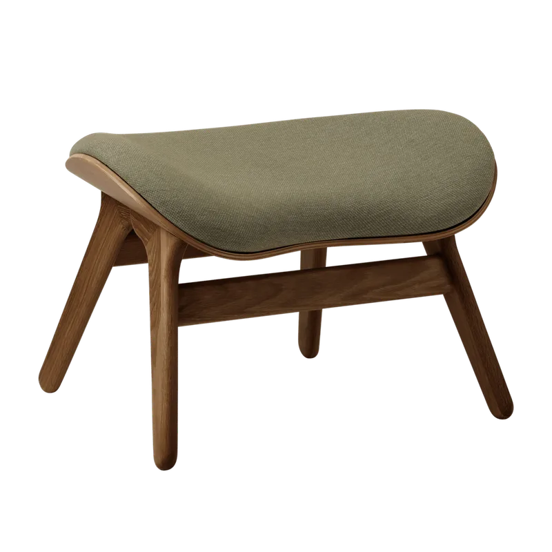 A Conversation Piece | ottoman by UMAGE in Dark Oak, Morning Meadows – product photo