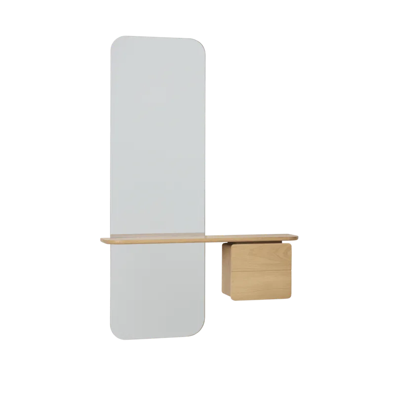 One More Look skabsfront | tilbehør van UMAGE in Pearl White – productfoto