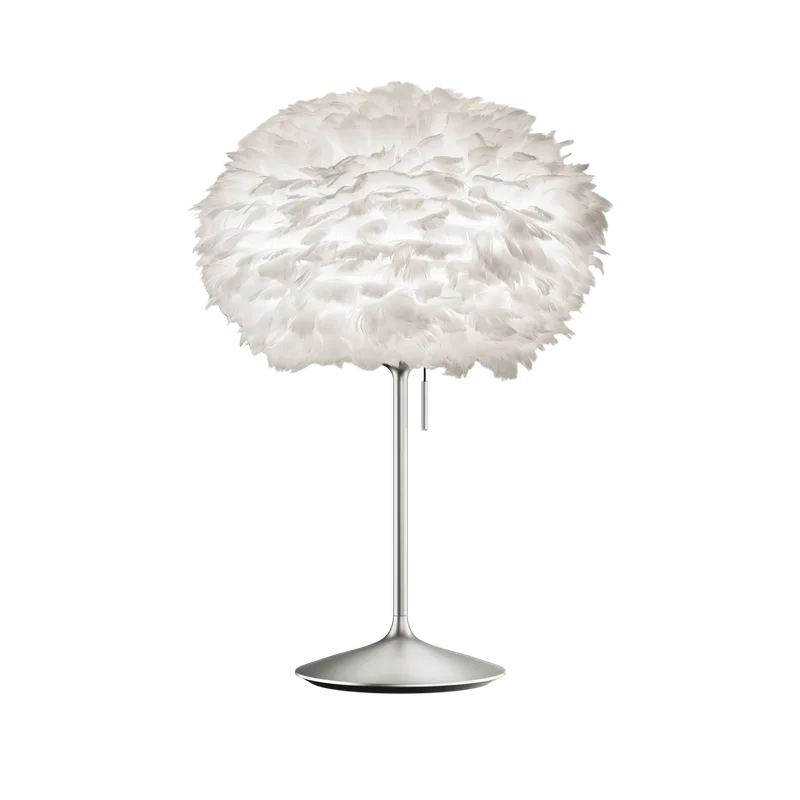 Eos medium | bordlampe by UMAGE in Sante table, Brushed steel – product photo