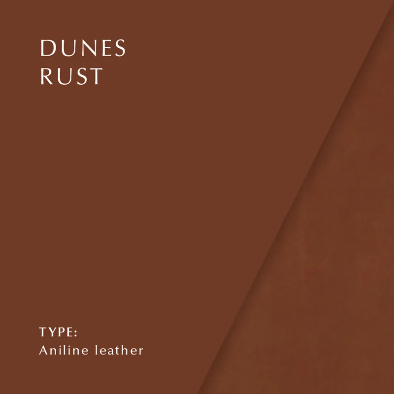 A Conversation Piece Upholstery ottoman | reservedel van UMAGE in Dunes Rust – productfoto