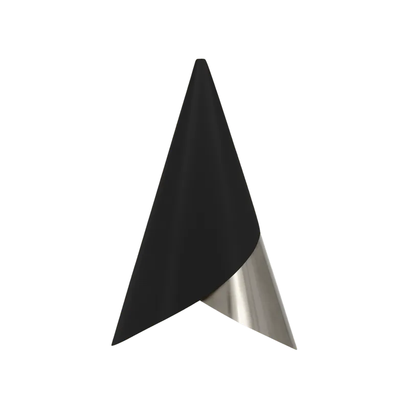 Cornet | lampeskærm by UMAGE in Black/Steel – product photo