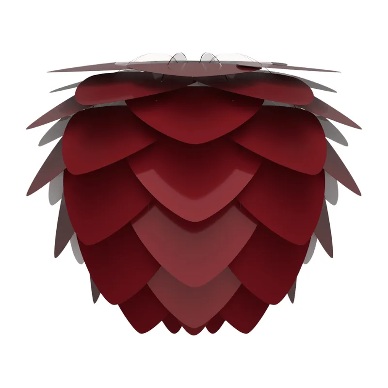 Aluvia | lampeskærm de UMAGE en Ruby Red, Medium – photo du produit