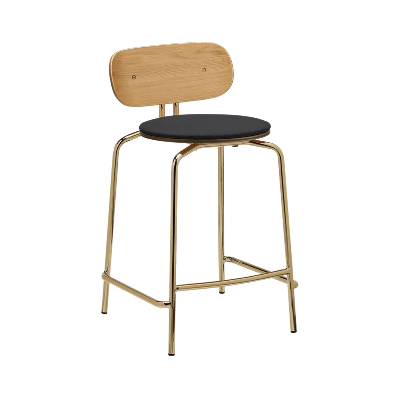 Curious | counterstol by UMAGE in Shadow, Brass – product photo