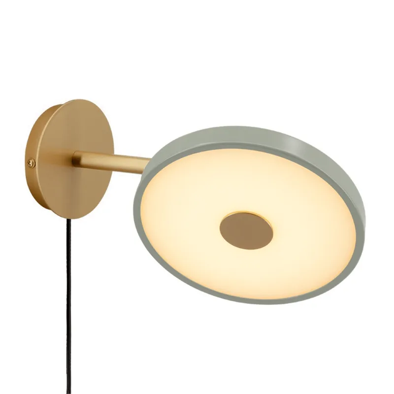 Asteria Short | væglampe by UMAGE in Brass, Nuance Olive, Not Hardwired – product photo