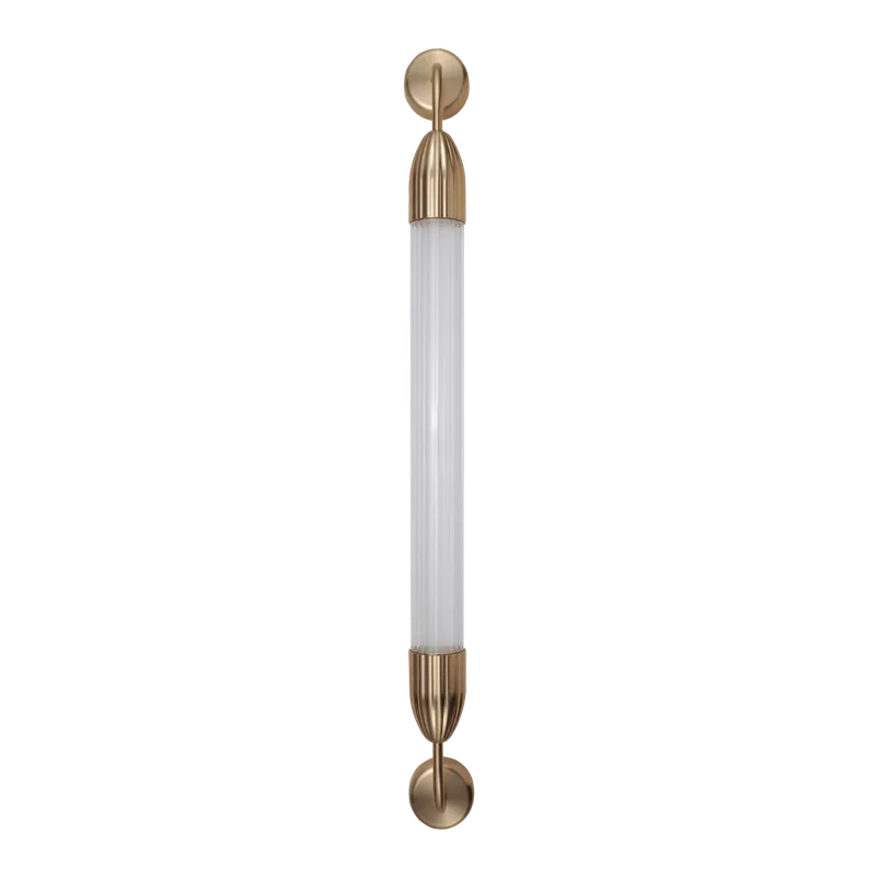 Lemon Squeeze | væglampe, single de UMAGE en Plated Brass, Long – photo du produit