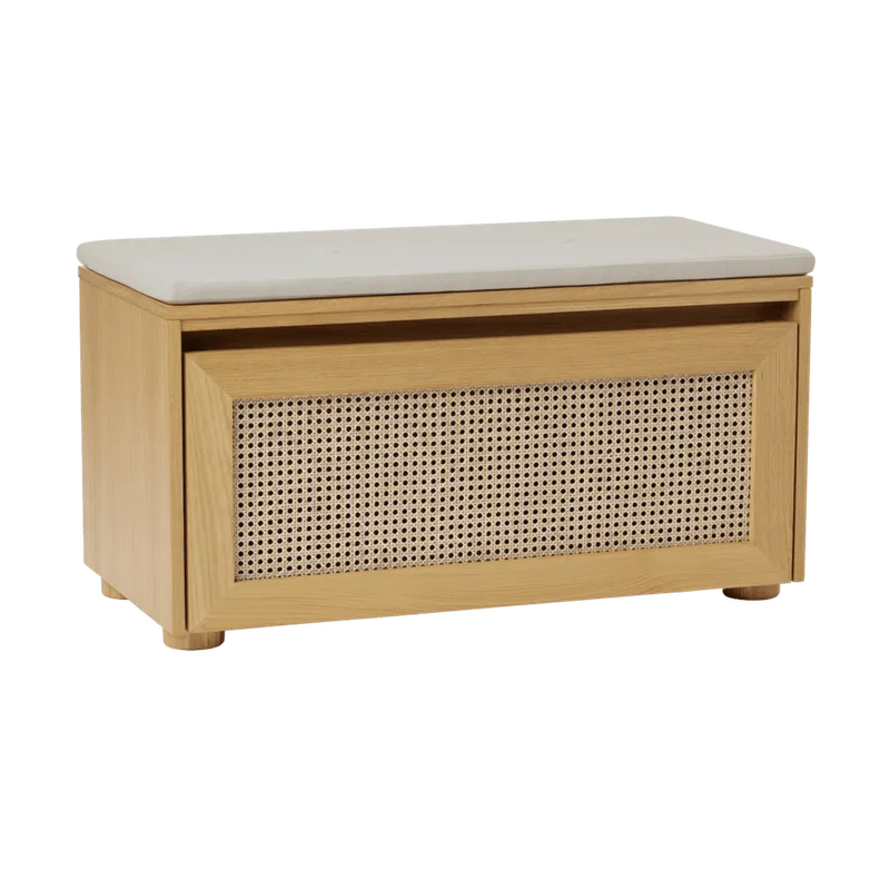 Hideaway | bænk van UMAGE in Venetian Cane door, White Sands – productfoto 2 van 2