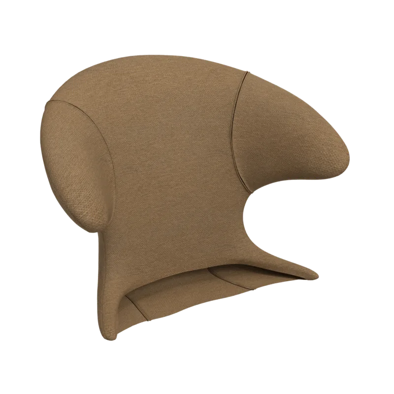 Time Flies Upholstery | upholstery by UMAGE in Sugar Brown – product photo