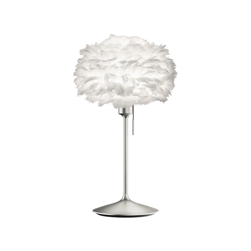 Eos mini | bordlampe von UMAGE in Sante table, Brushed steel – Produktfoto