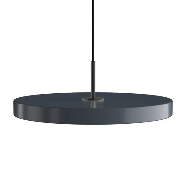 Asteria | pendellampe van UMAGE in Anthracite Grey, Black Top, Medium – productfoto