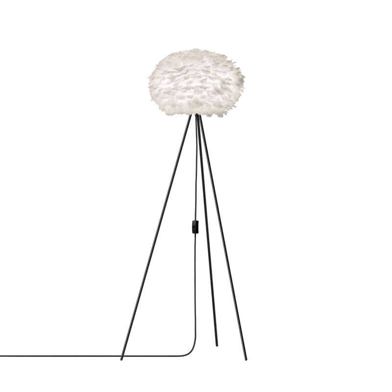 Eos medium | gulvlampe de UMAGE en Tripod floor, Black – photo du produit