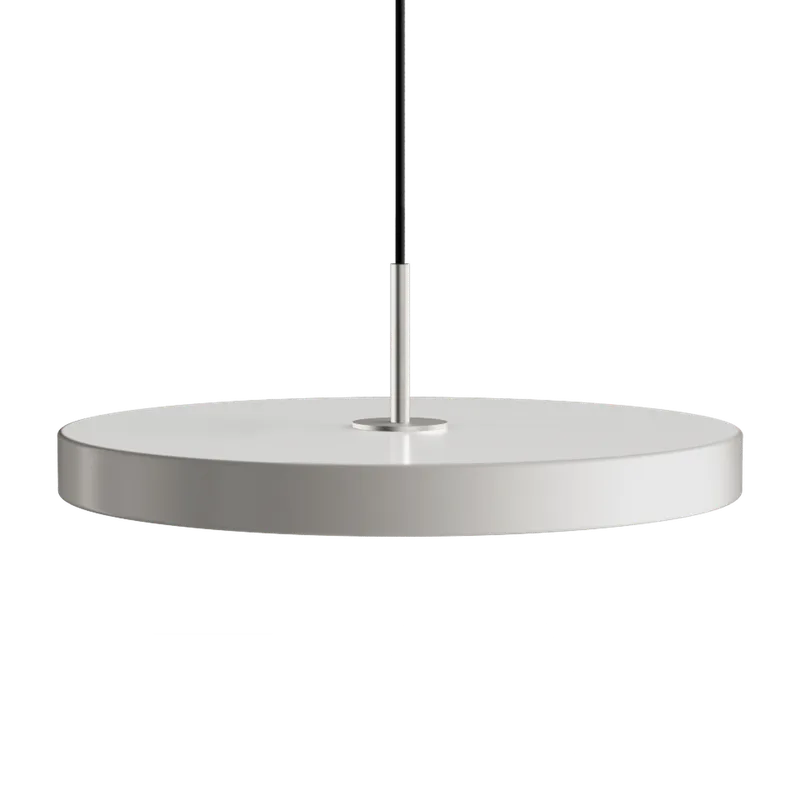 Asteria Plus | pendellampe van UMAGE in Nuance Mist, Steel Top, Medium – productfoto