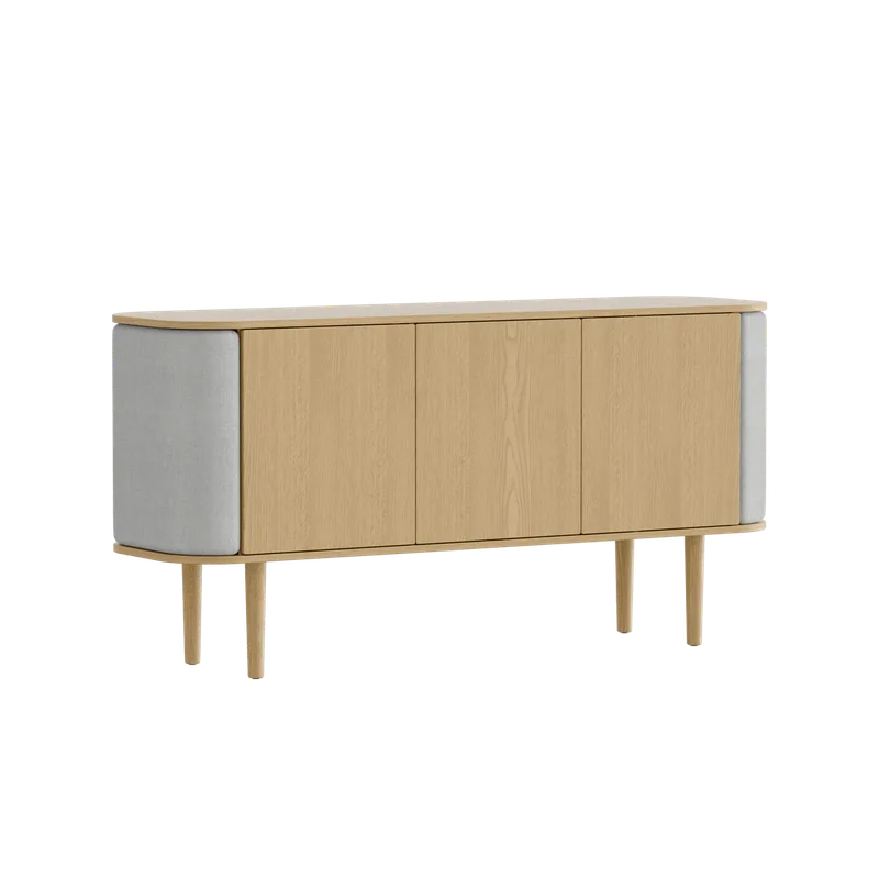 Treasures | 3-dørs skab by UMAGE in Oak, Sterling – product photo