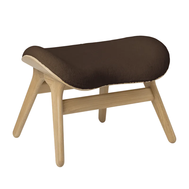 A Conversation Piece | ottoman van UMAGE in Oak, Teddy Brown – productfoto