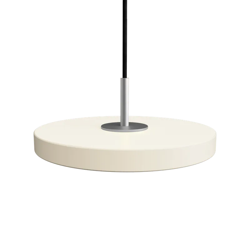 Asteria Micro | pendellampe de UMAGE en Pearl White, Steel Top – photo du produit