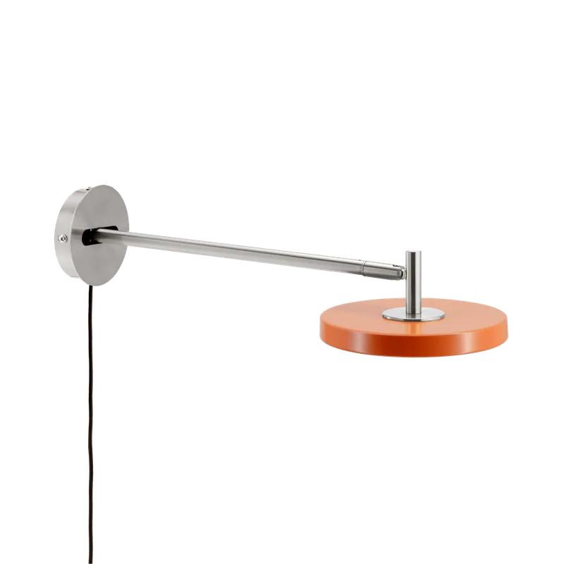 Asteria Long | wall lamp de UMAGE en Steel, Nuance Orange, Not Hardwired – photo du produit