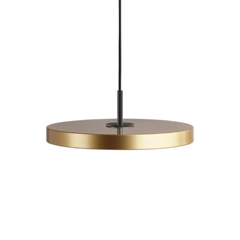 Asteria Plus | pendellampe van UMAGE in Brass, Black Top, Mini – productfoto