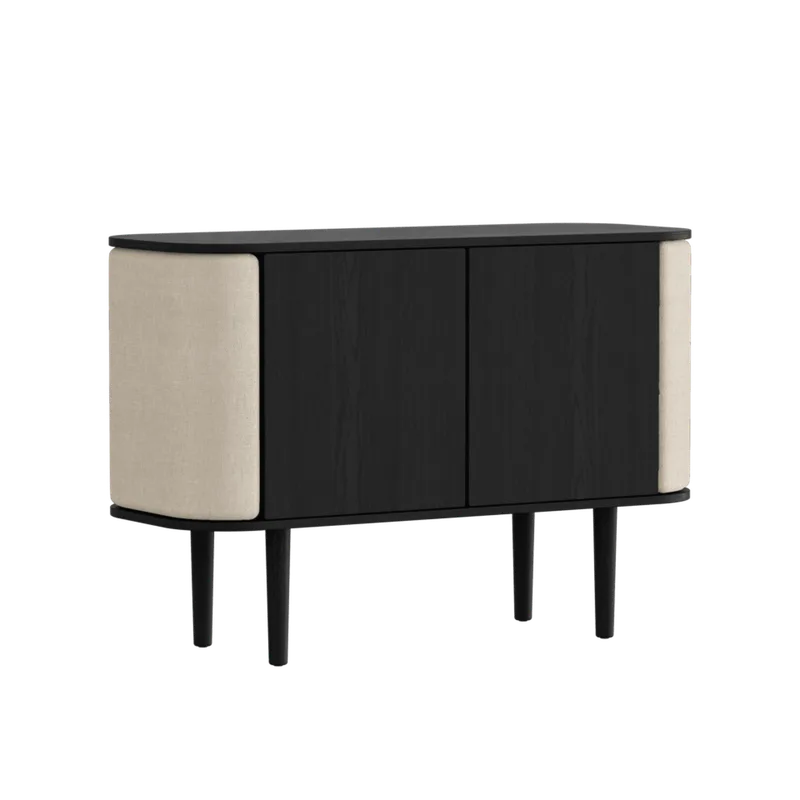 Treasures | 2-dørs skab de UMAGE en Black Oak, White Sands – photo du produit