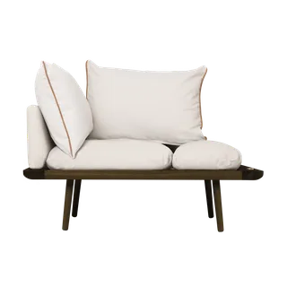 Lounge Around | 1.5-personers by UMAGE in Dark Oak, White Sands – product photo 2 of 2