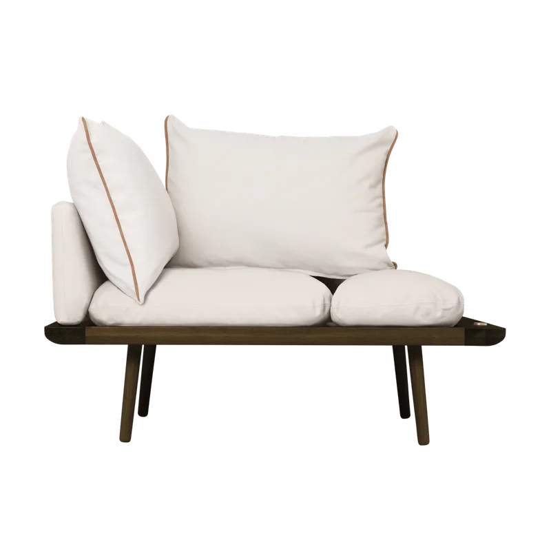 Lounge Around | 1.5-personers by UMAGE in Dark Oak, White Sands – product photo 2 of 2