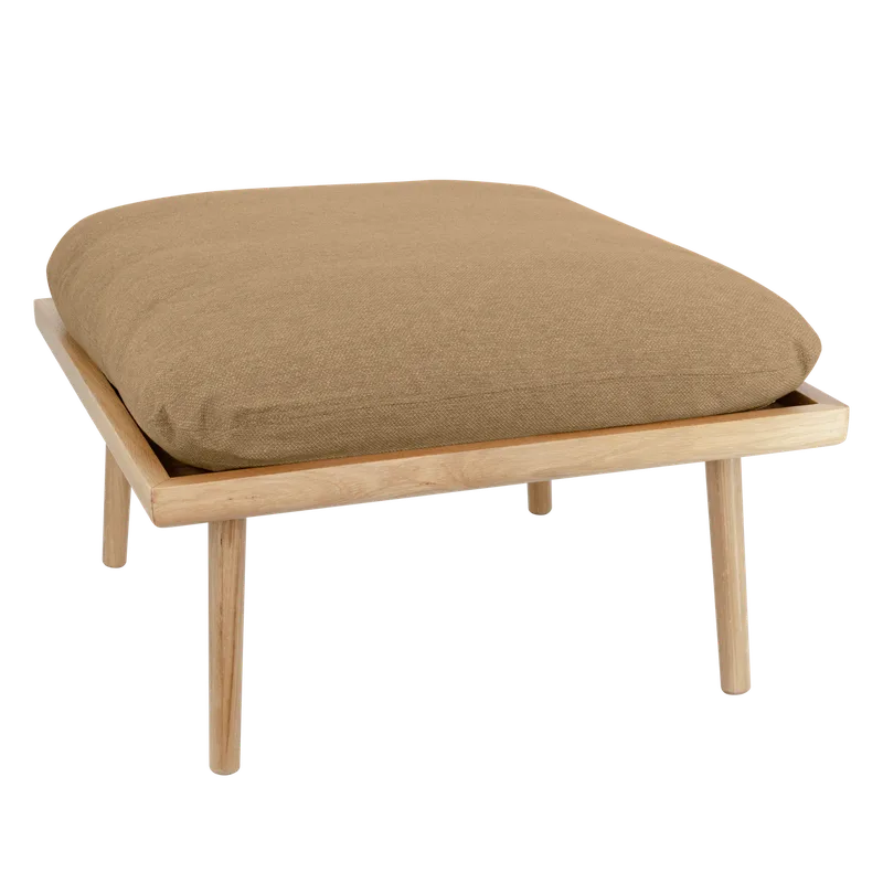 Lounge Around Shuffle | puf van UMAGE in Oak, Sugar Brown – productfoto