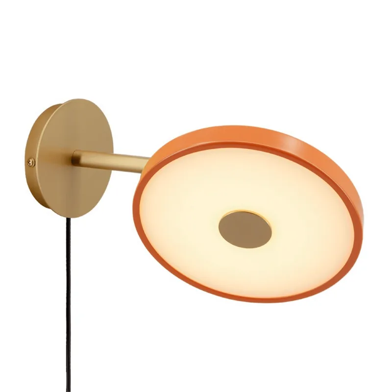 Asteria Short | væglampe de UMAGE en Brass, Nuance Orange, Not Hardwired – photo du produit