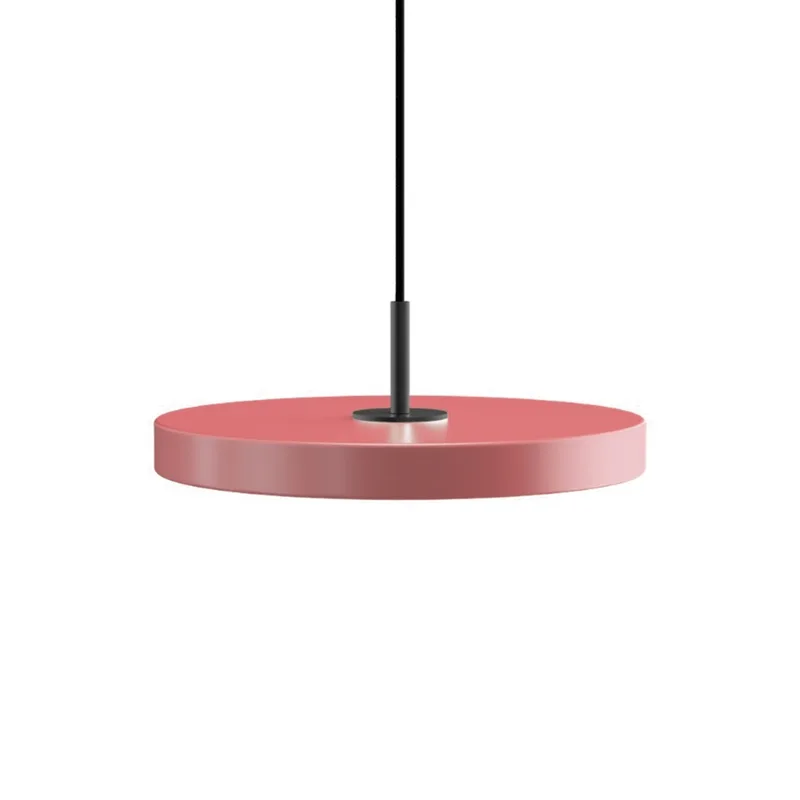 Asteria Plus | pendellampe van UMAGE in Nuance Rose, Black Top, Mini – productfoto