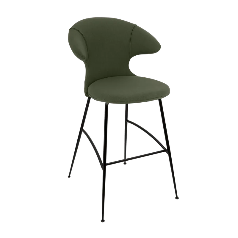Time Flies | barstol by UMAGE in Racing Green, Black – product photo