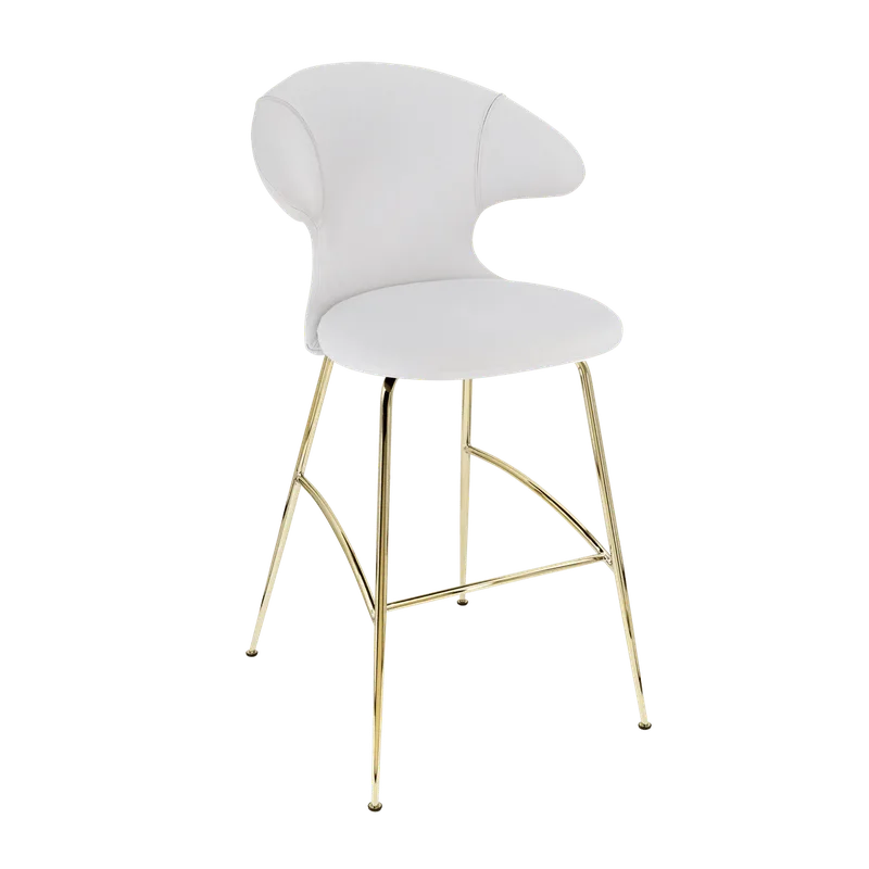 Time Flies | barstol by UMAGE in Sterling, Brass – product photo