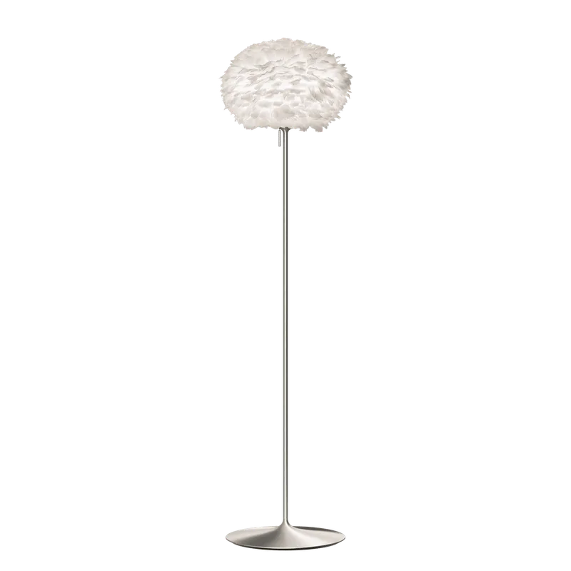 Eos medium | gulvlampe de UMAGE en Sante floor, Brushed steel – photo du produit
