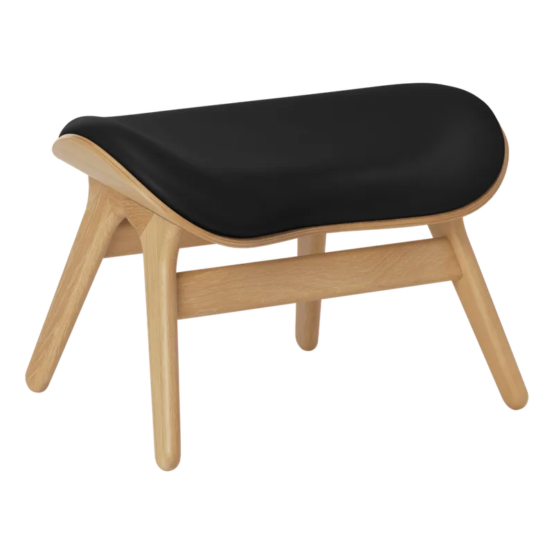A Conversation Piece | ottoman von UMAGE in Oak, Black – Produktfoto