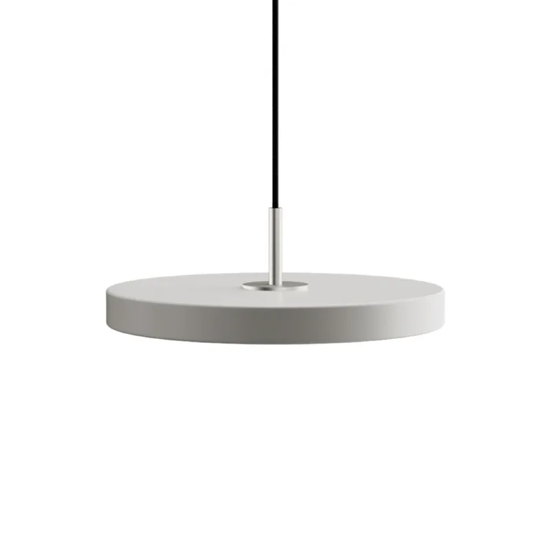 Asteria Plus | pendellampe by UMAGE in Nuance Mist, Steel Top, Mini – product photo