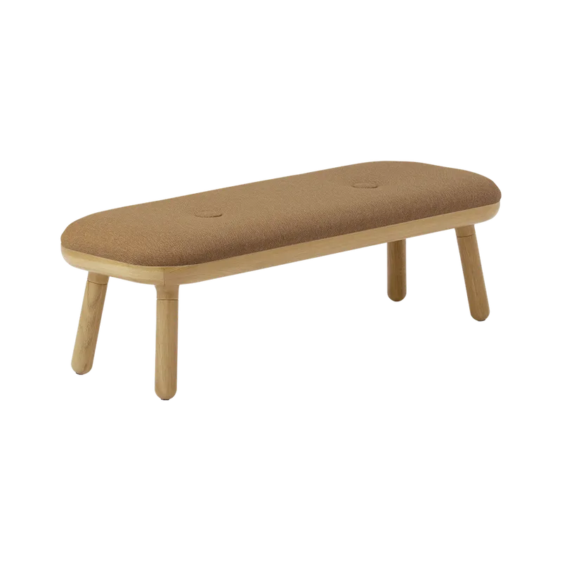 Paff | bænk by UMAGE in Sugar Brown, Low – product photo