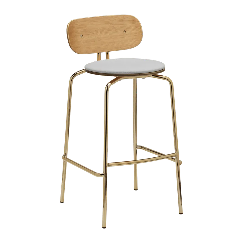 Curious | bar stool de UMAGE en Sterling, Brass – photo du produit